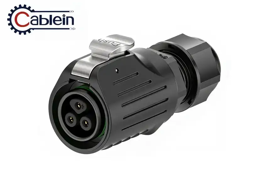 LP16 3-Pin Plastic Waterproof Field-Wireable Connector
